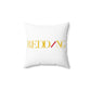 41 Tilt Redding Spun Polyester Square Pillow