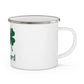 I Clover Hartford  Enamel Camping Mug