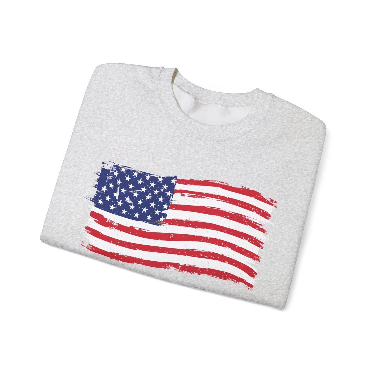 American Flag Unisex Heavy Blend™ Crewneck Sweatshirt