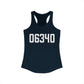 06340 Groton CT Zip Code Women's Ideal Racerback Tank Top