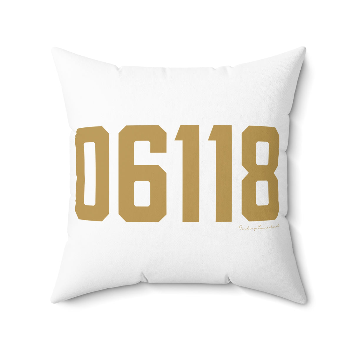 06118 East Hartford Connecticut Zip Code Polyester Square Pillow