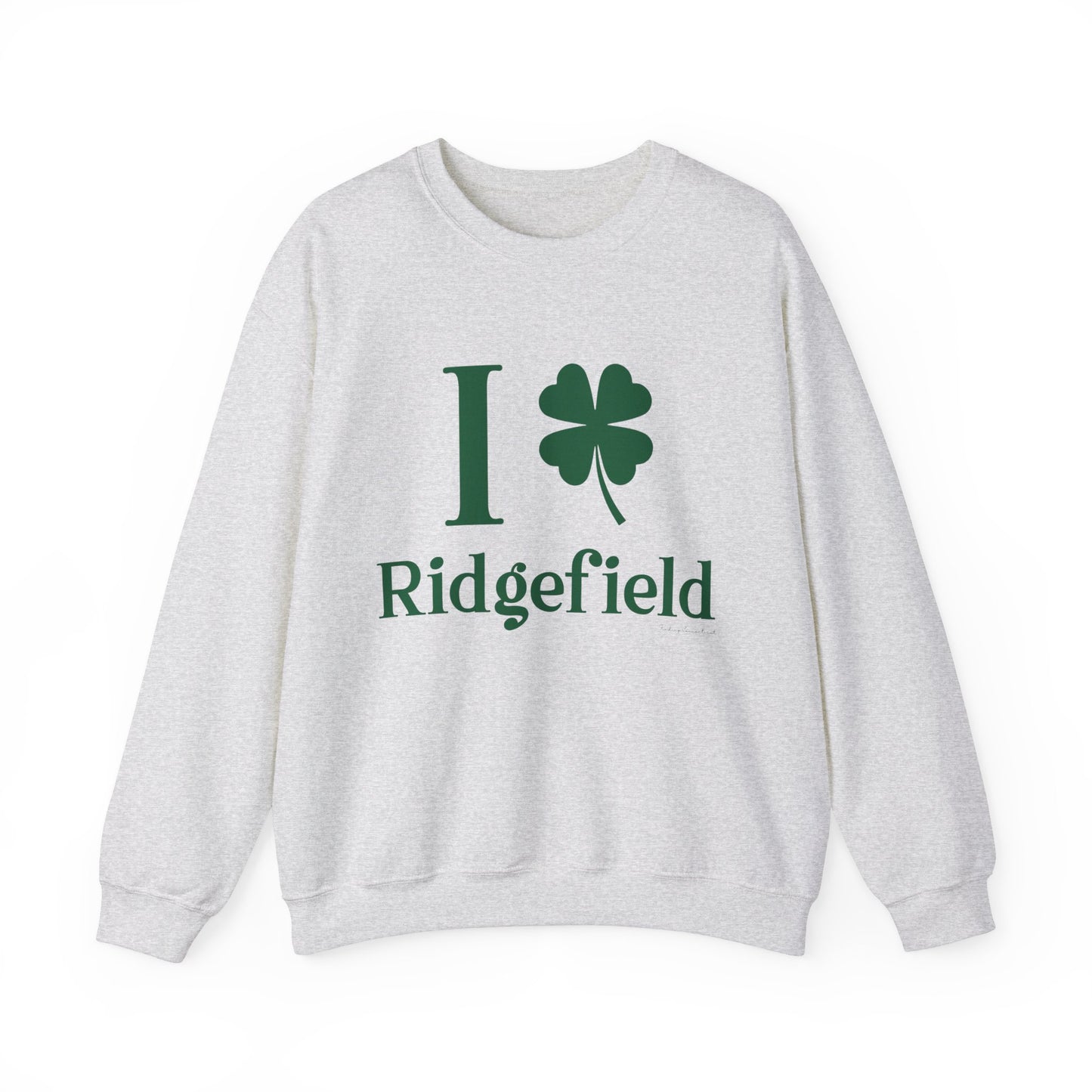 I Clover Ridgefield (Green) Unisex Heavy Blend™ Crewneck Sweatshirt