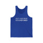 Just a kid from Stamford Unisex Jersey Tank Top