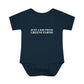 Just a kid from Greens Farms Infant Baby Rib Bodysuit