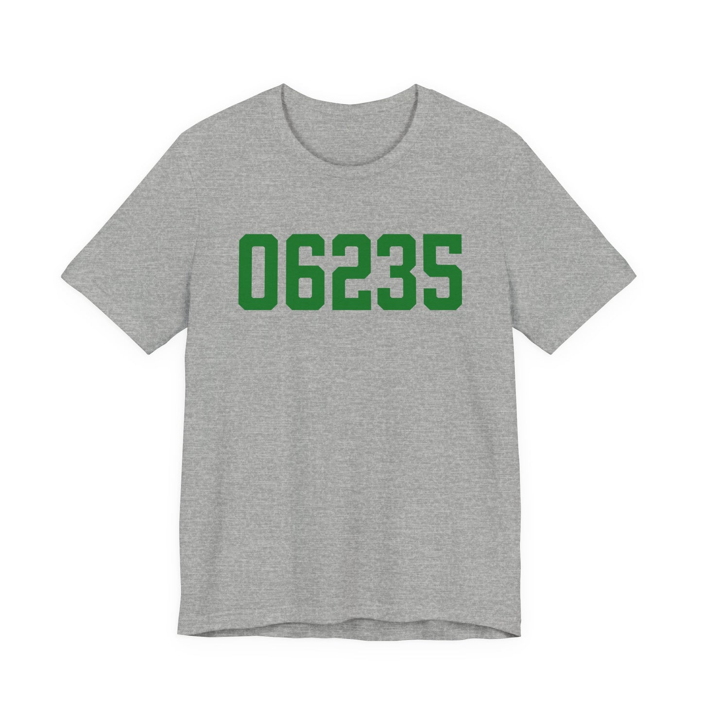 06235 Chaplin Connecticut Zip Code Unisex Jersey Short Sleeve T-Shirt