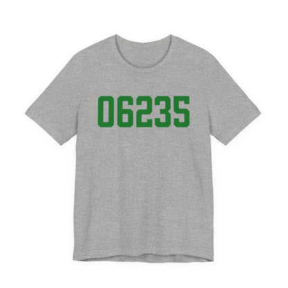 06235 Chaplin Connecticut Zip Code Unisex Jersey Short Sleeve T-Shirt