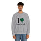 I Clover Centerbrook Unisex Heavy Blend™ Crewneck Sweatshirt (black)