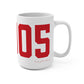 06405 Branford Connecticut Zip Code Mug 15oz