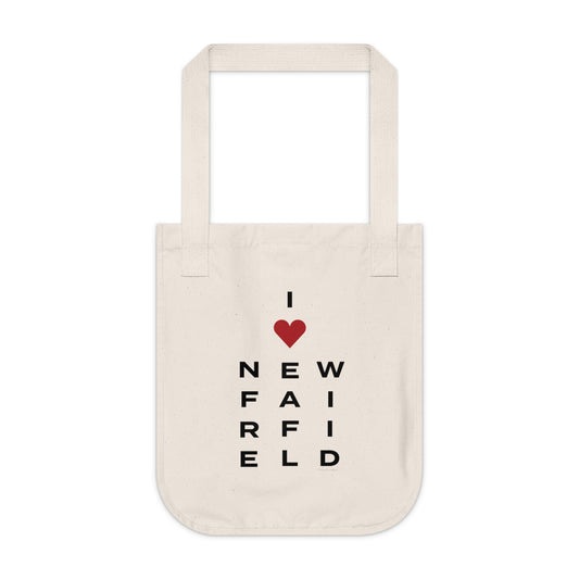 New Fairfield Vision Organic Canvas Tote Bag