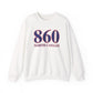 860 North Canaan Red White & Blue Unisex Heavy Blend™ Crewneck Sweatshirt