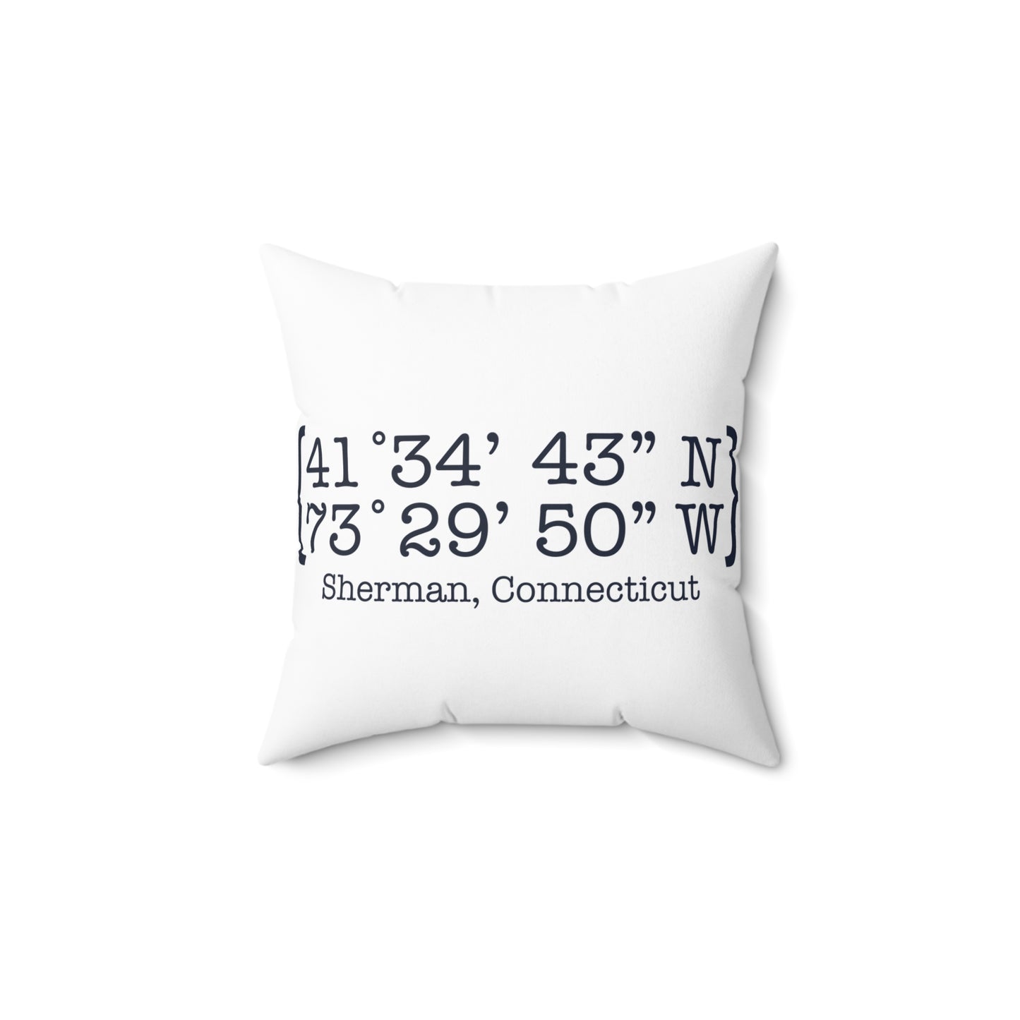 Sherman Coordinates Spun Polyester Square Pillow