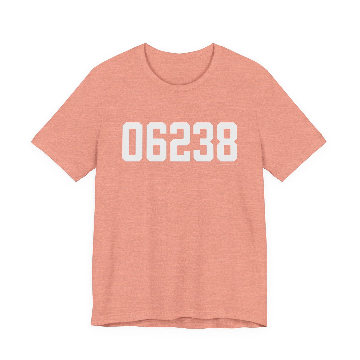06238 Coventry CT Zip Code Unisex Jersey Short Sleeve T-Shirt