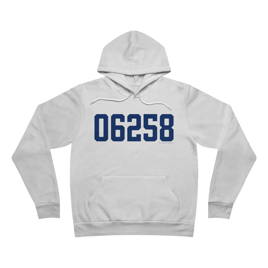 06258 Pomfret Connecticut Zip Code Unisex Sponge Fleece Pullover Hoodie