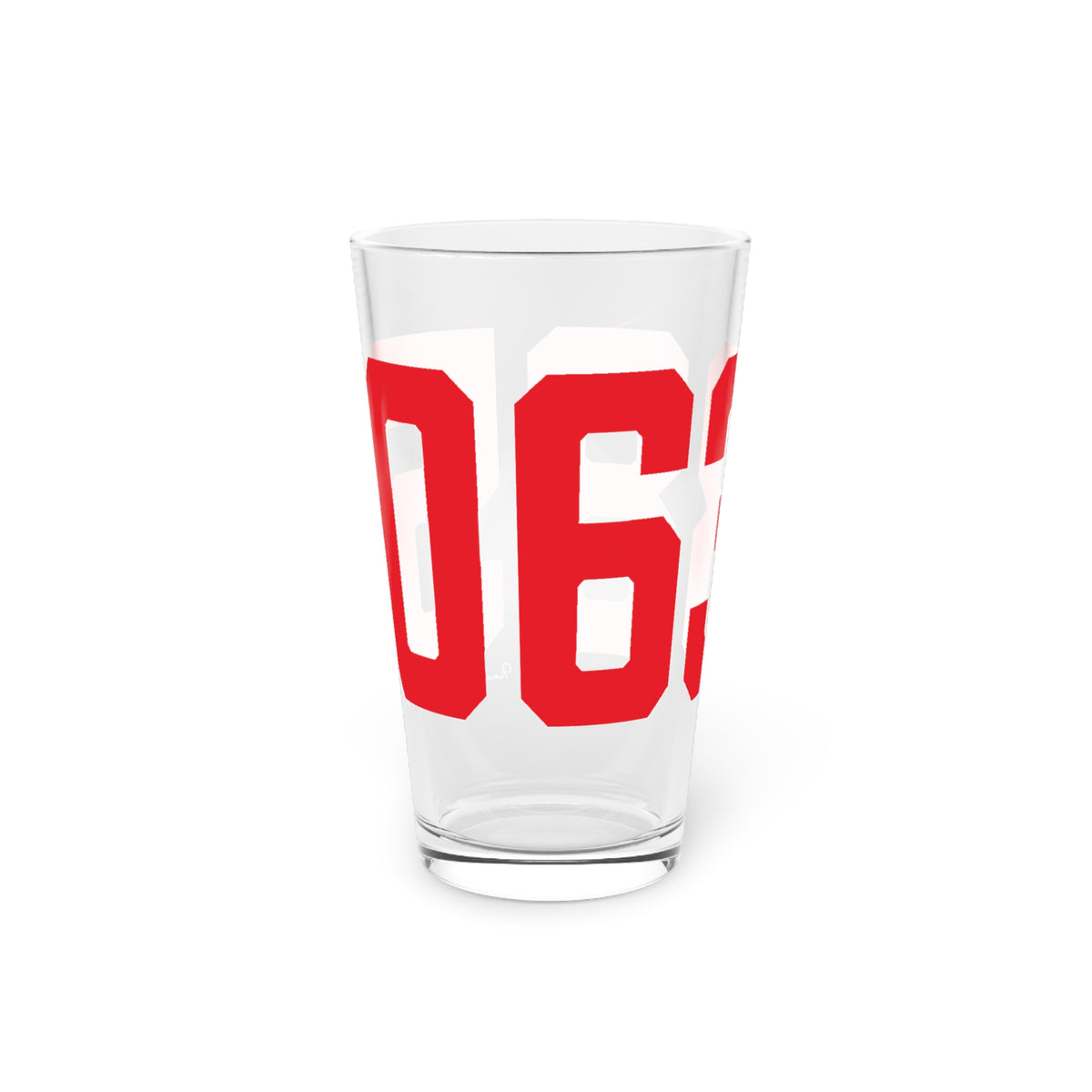 06385 Waterford Connecticut Zip Code Zip Code Pint Glass, 16oz