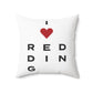 Redding Vision Spun Polyester Square Pillow