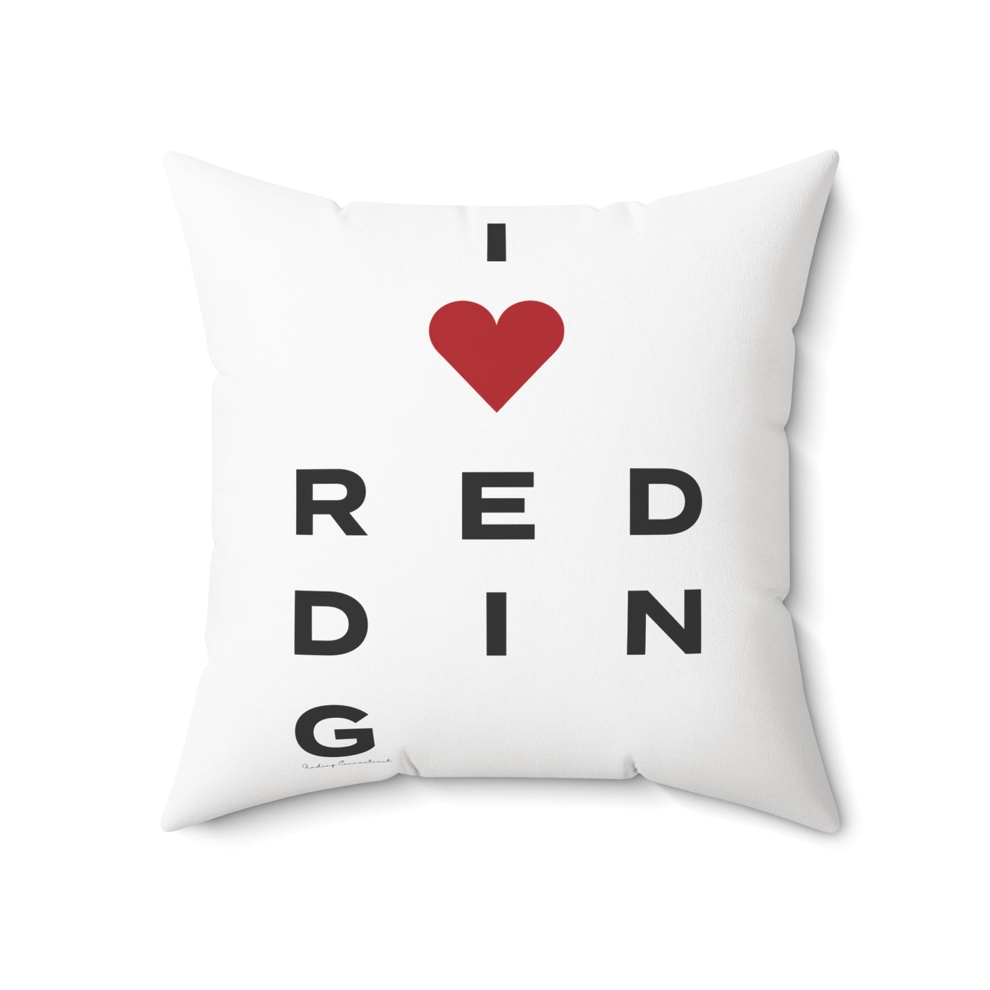 Redding Vision Spun Polyester Square Pillow