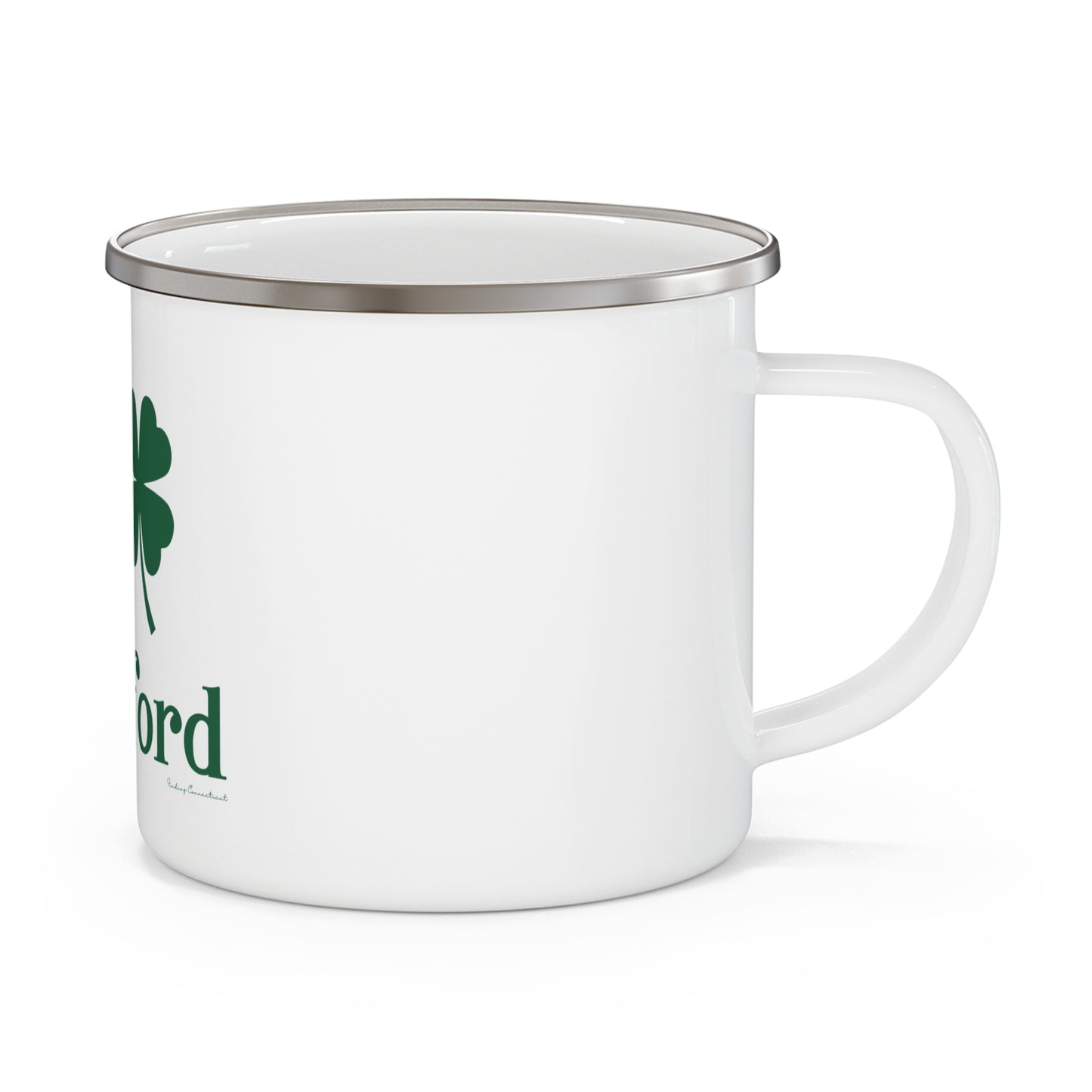 I Clover Stamford Enamel Camping Mug