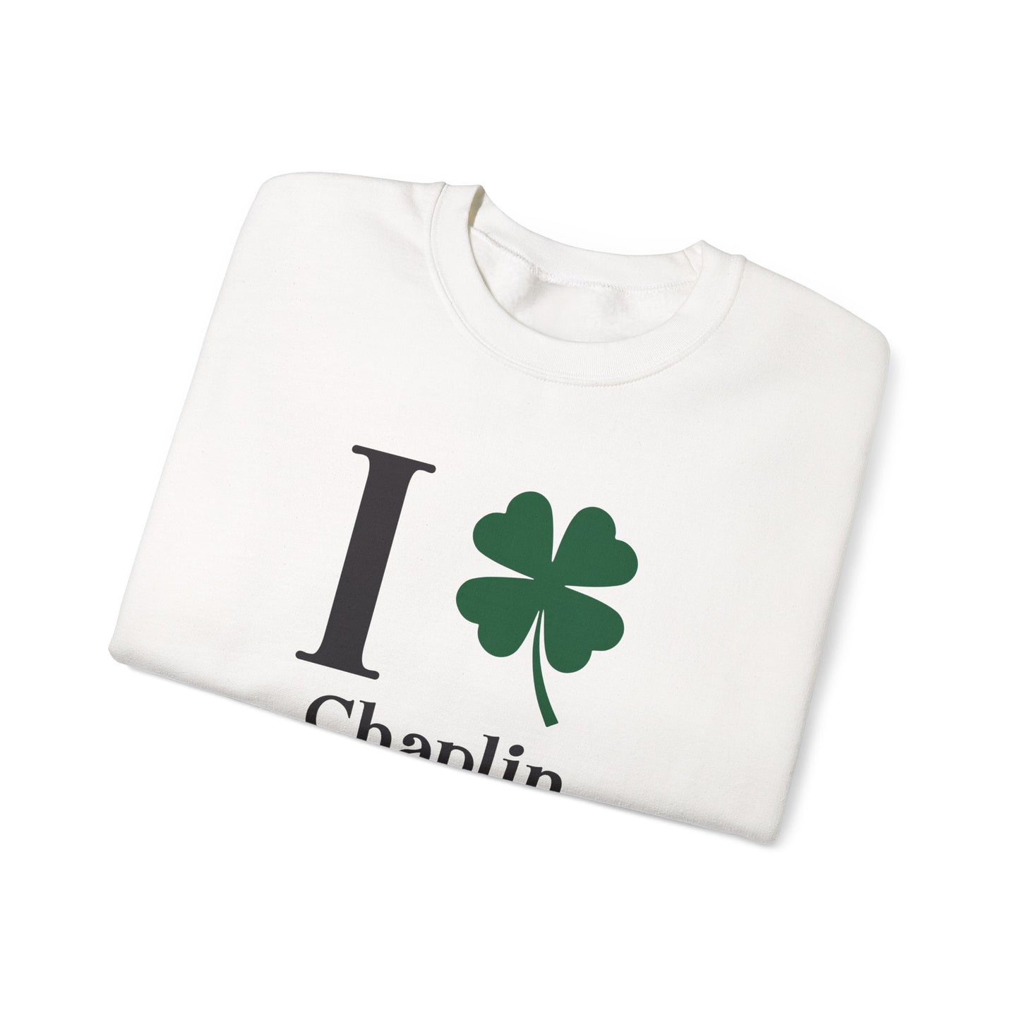 I Clover Chaplin Unisex Heavy Blend™ Crewneck Sweatshirt