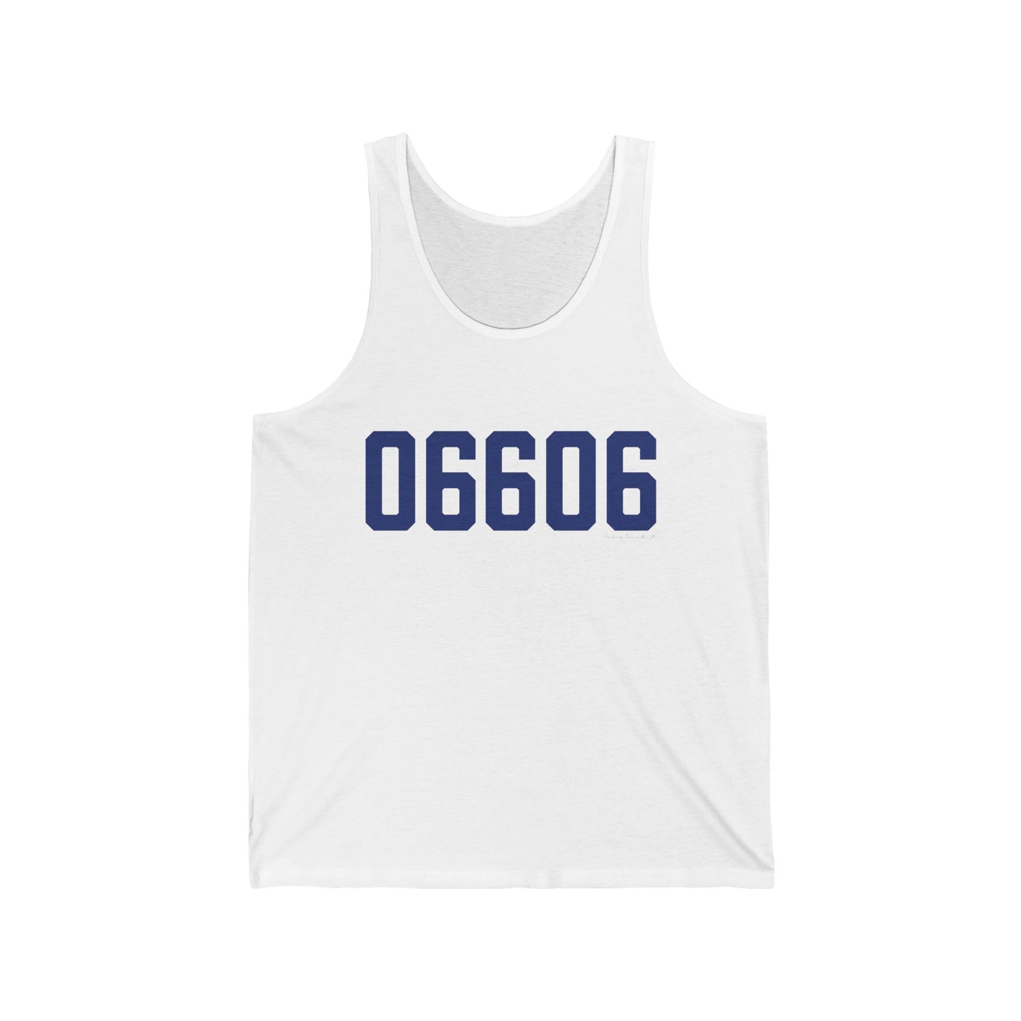 06606 Bridgeport Connecticut Zip Code Unisex Jersey Tank Top