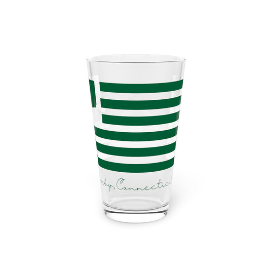 Derby Connecticut St. Patrick’s Day Flag Pint Glass, 16oz