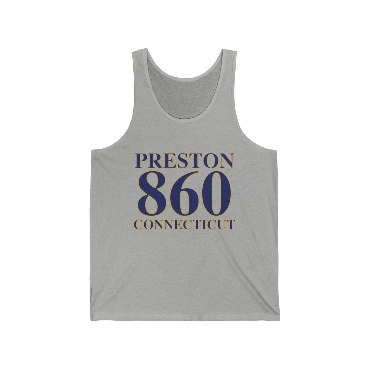 Preston 860 Connecticut Unisex Jersey Tank Top