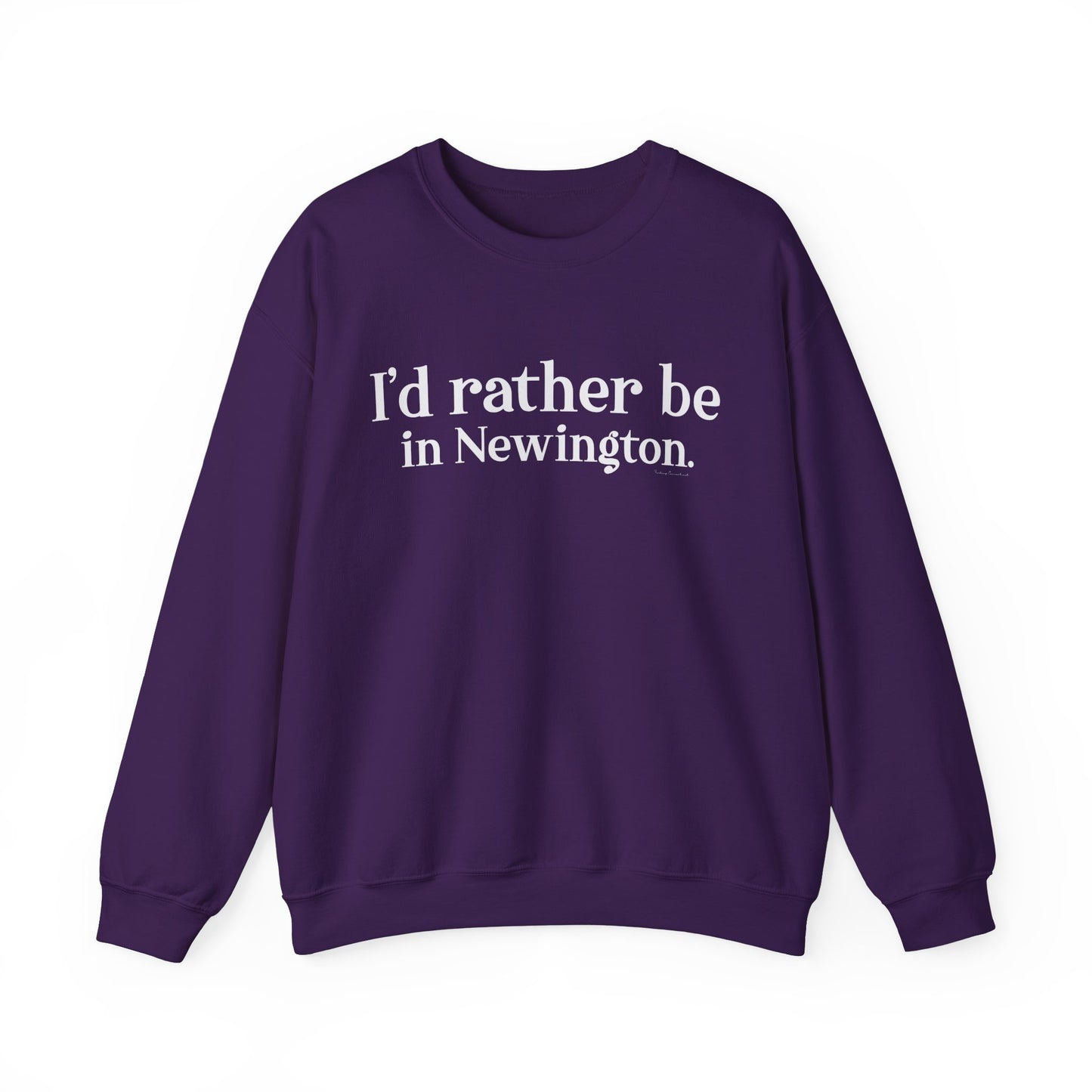 I'd rather be in Newington Unisex Heavy Blend™ Crewneck Sweatshirt