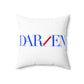 41 Tilt Darien Spun Polyester Square Pillow
