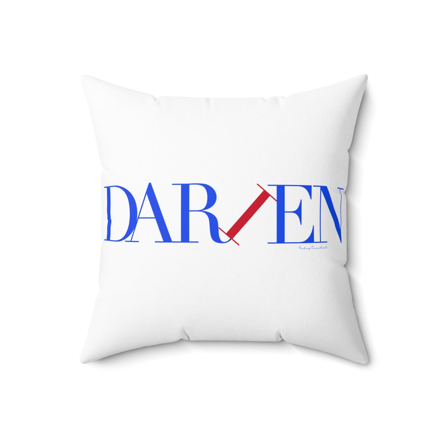41 Tilt Darien Spun Polyester Square Pillow