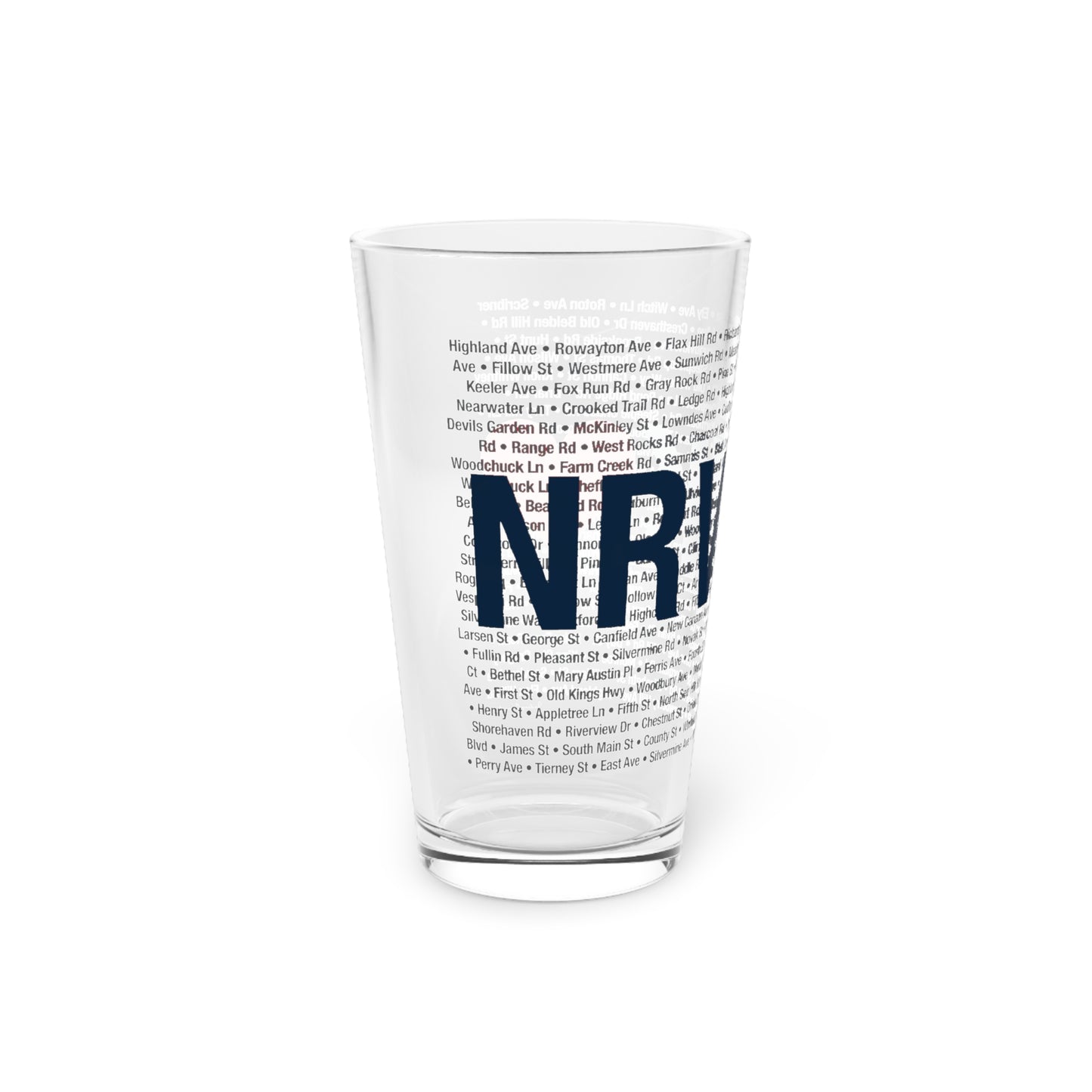 Norwalk Love Pint Glass, 16oz