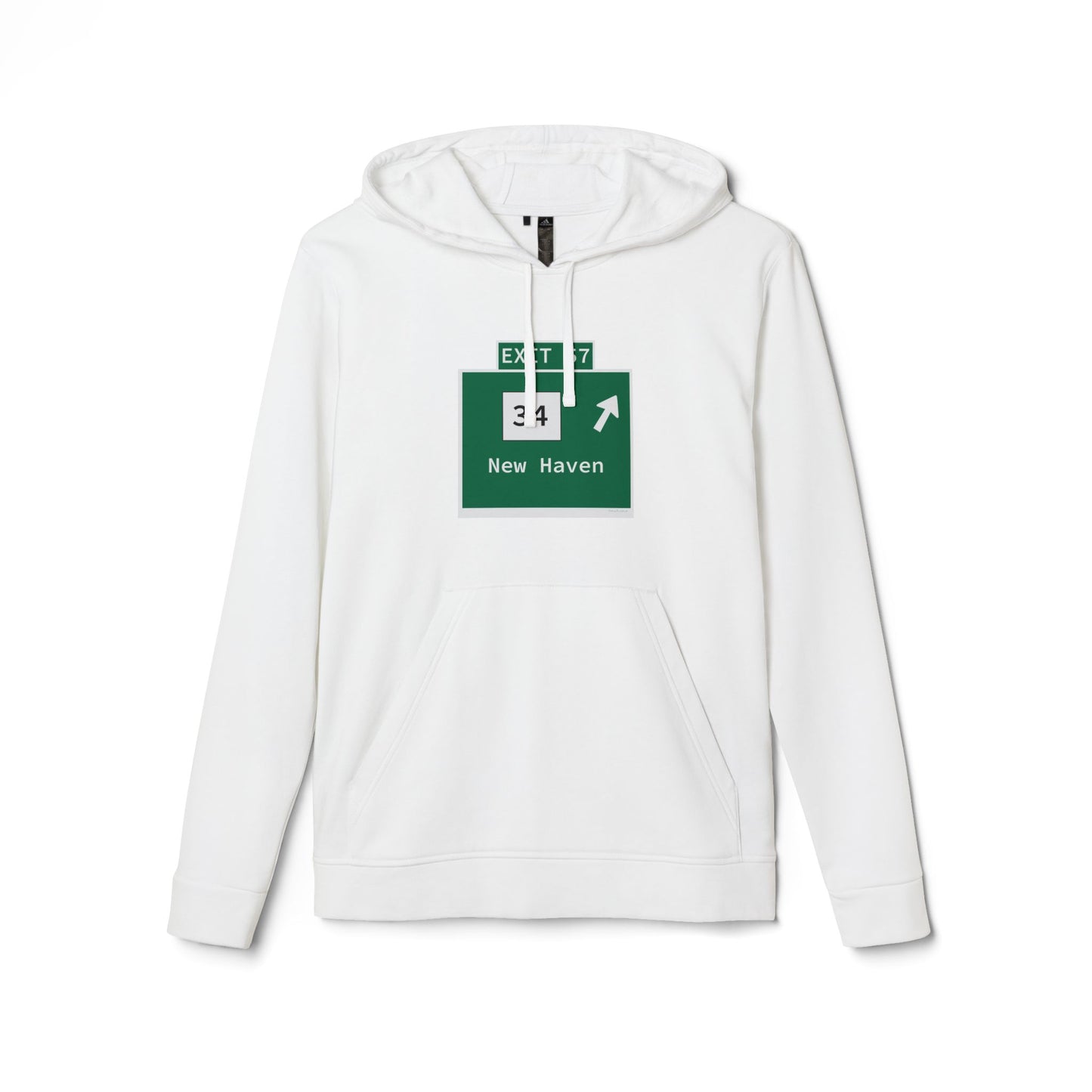 Vintage WCP Exit 57 Sign adidas Unisex Fleece Hoodie