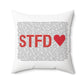 Stratford Love Spun Polyester Square Pillow