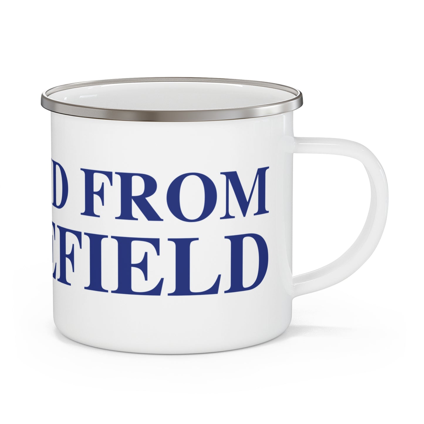 Just a kid from Middlefield Enamel Camping Mug