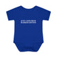 Just a kid from Barkhamsted Infant Baby Rib Bodysuit