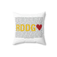 Redding Love Spun Polyester Square Pillow