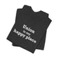 Union is My Happy Place Unisex Jersey Short Sleeve T-Shirt