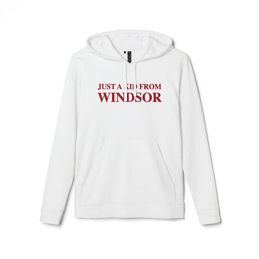 Just a kid from Windsor adidas Unisex Fleece Hoodie