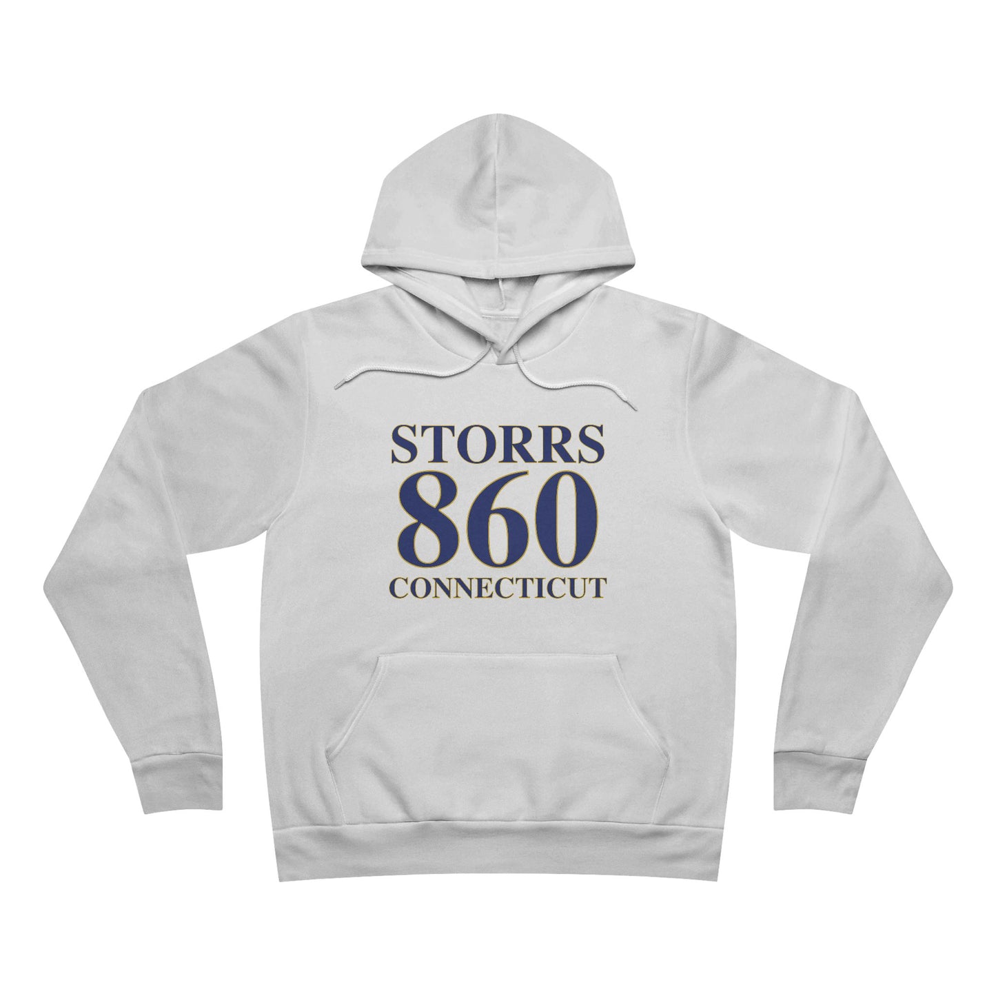 Storrs 860 Connecticut Unisex Sponge Fleece Pullover Hoodie