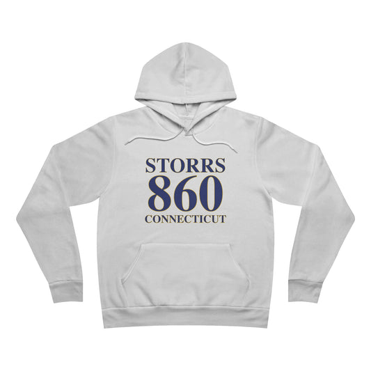 Storrs 860 Connecticut Unisex Sponge Fleece Pullover Hoodie
