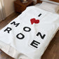 Monroe Vision Velveteen Plush Blanket