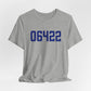 06422 Durham Connecticut Zip Code Unisex Jersey Short Sleeve T-Shirt