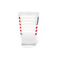 Andover Connecticut Flag Pint Glass, 16oz
