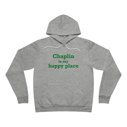 Chaplin is My Happy Place Unisex Sponge Fleece Pullover Hoodie