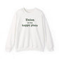 Union is My Happy Place Unisex Heavy Blend™ Crewneck Sweatshirt