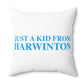 Just a kid from Harwinton Polyester Square Pillow