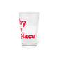 Derby is My Happy Place Pint Glass, 16oz