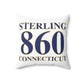 Sterling 860 Connecticut Spun Polyester Square Pillow