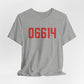 06614 - Stratford Connecticut Zip Code Unisex Jersey Short Sleeve T-Shirt