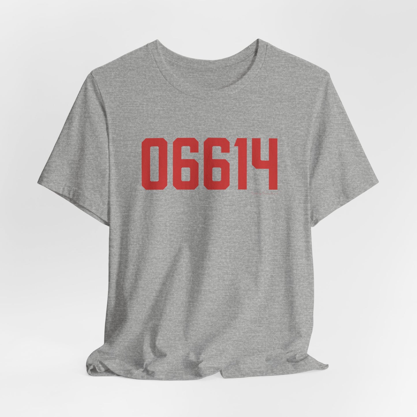 06614 - Stratford Connecticut Zip Code Unisex Jersey Short Sleeve T-Shirt