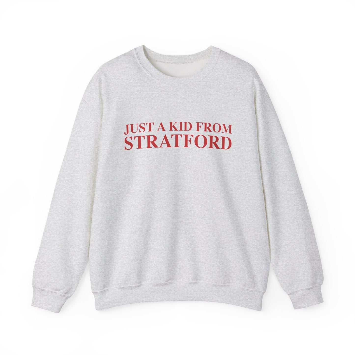 Just a kid from Stratford Unisex Heavy Blend™ Crewneck Sweatshirt