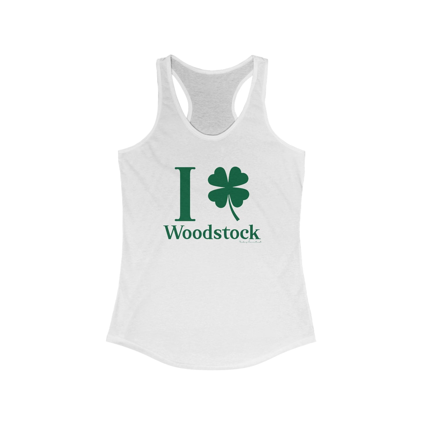 I Clover Woodstock Women's Ideal Racerback Tank Top